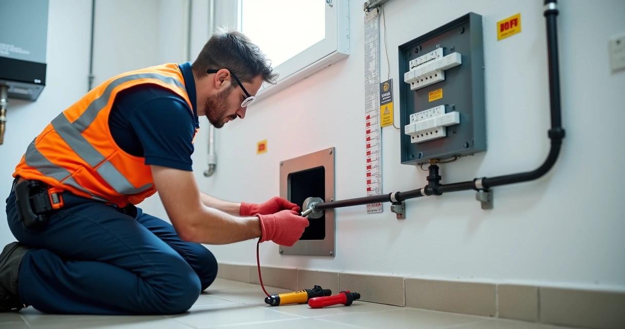 Como evitar danos elétricos ao intervir em canos de água