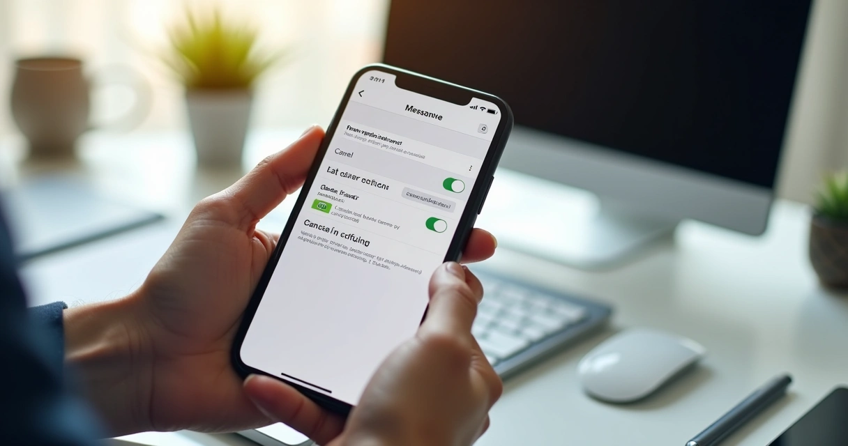 Pessoa cancelando conta bancária digital pelo aplicativo no celular