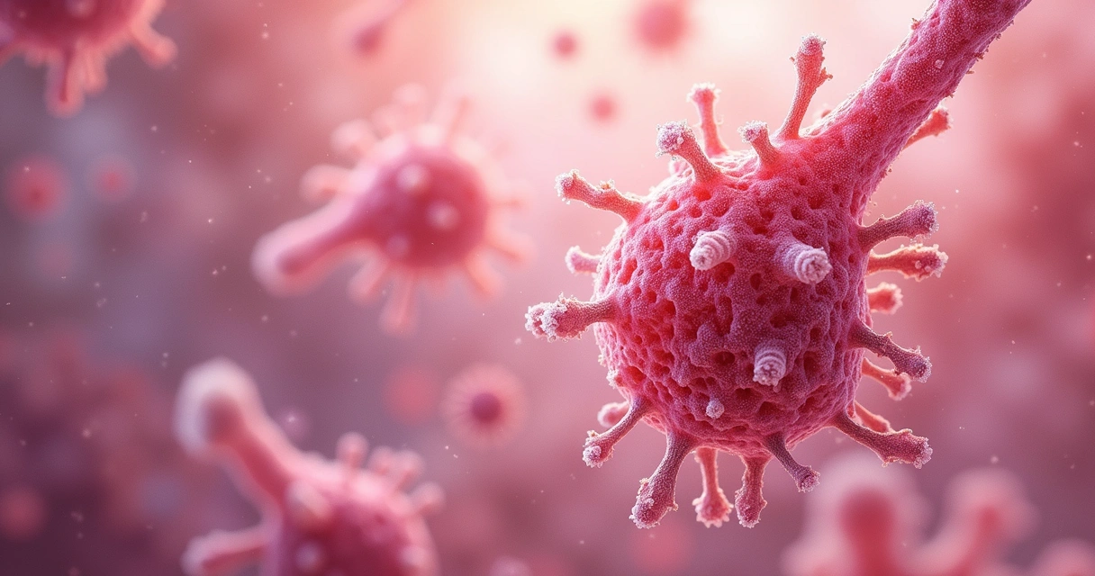 Candida em culturas respiratórias: colonização ou infecção? 1 Imagem microscópica mostrando colônias de candida no tecido pulmonar
