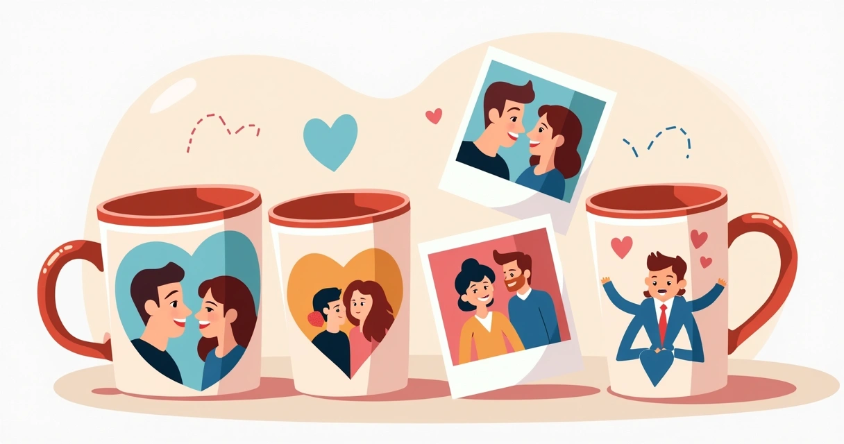 Modelos de caneca personalizada com fotos 