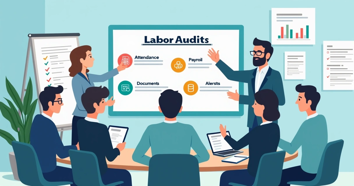 Capacitación interna sobre auditoría laboral con mandos medios 