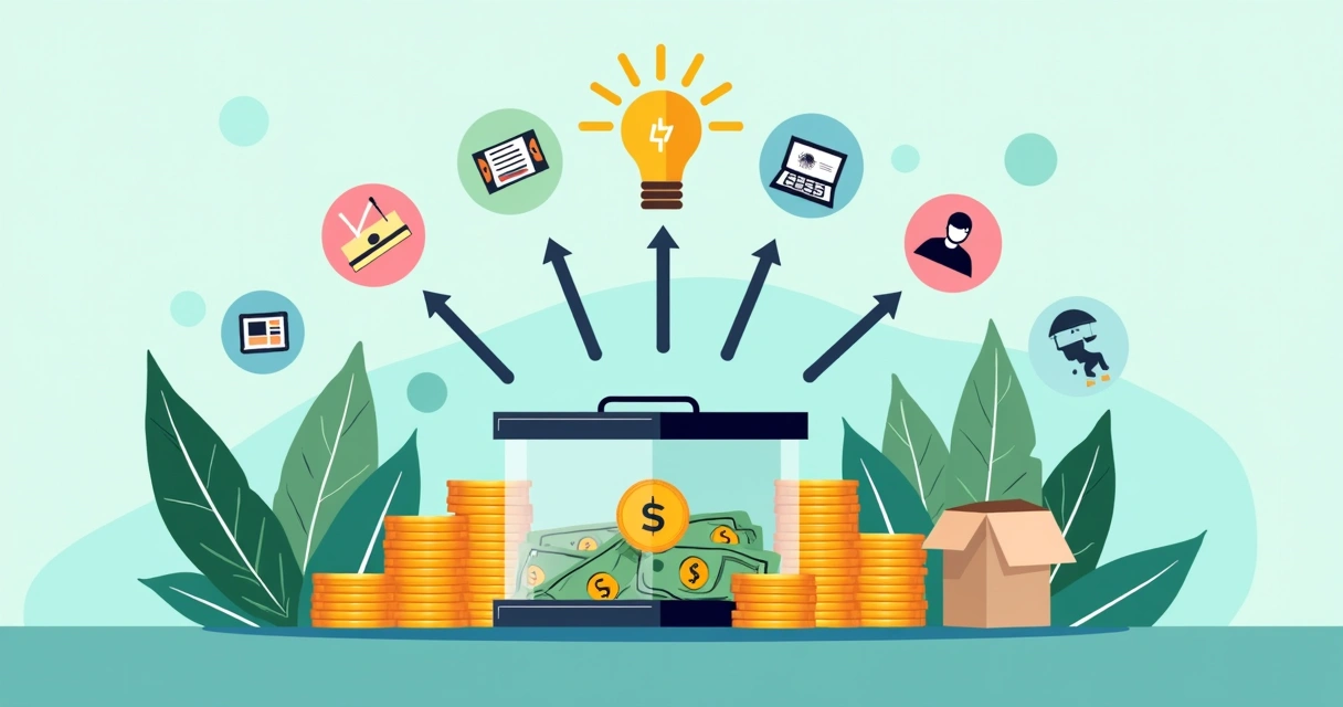 Representação do capital de giro e caixa de uma empresa 