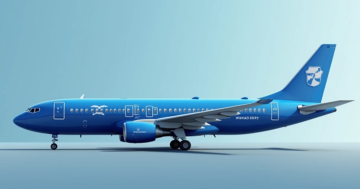 Cartão de crédito azul com símbolo de milhas e selo de isento de anuidade 