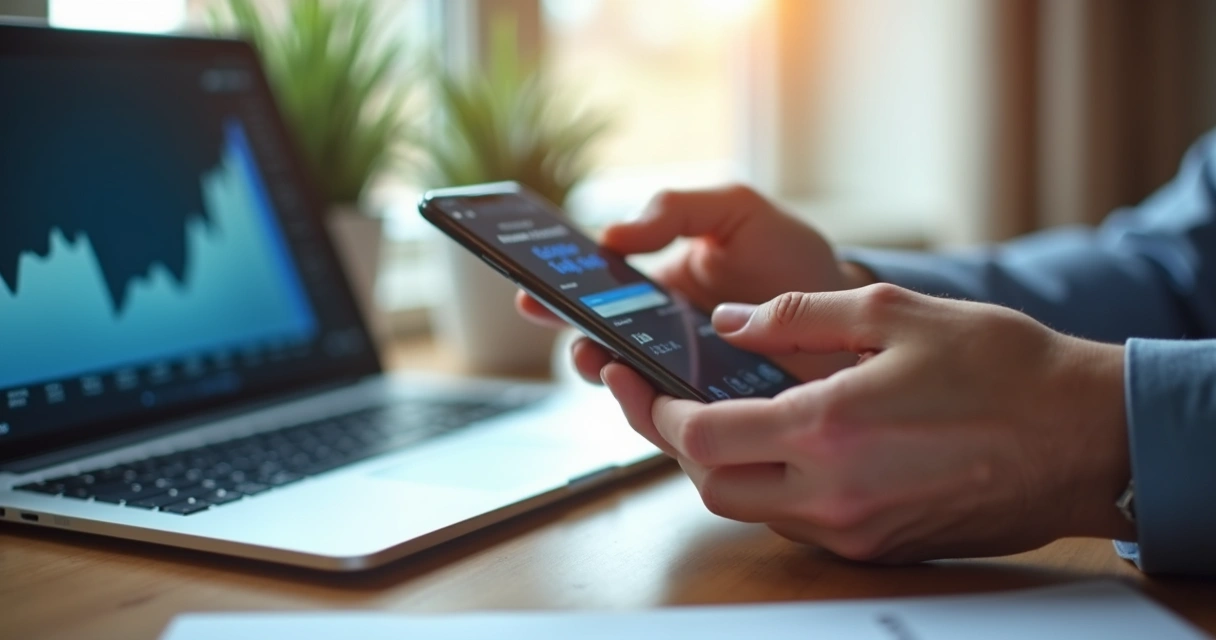 Cartões de crédito e celular em pagamento digital 