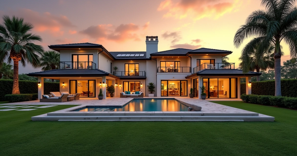 Casa confortável próxima à Disney com vista para a natureza 