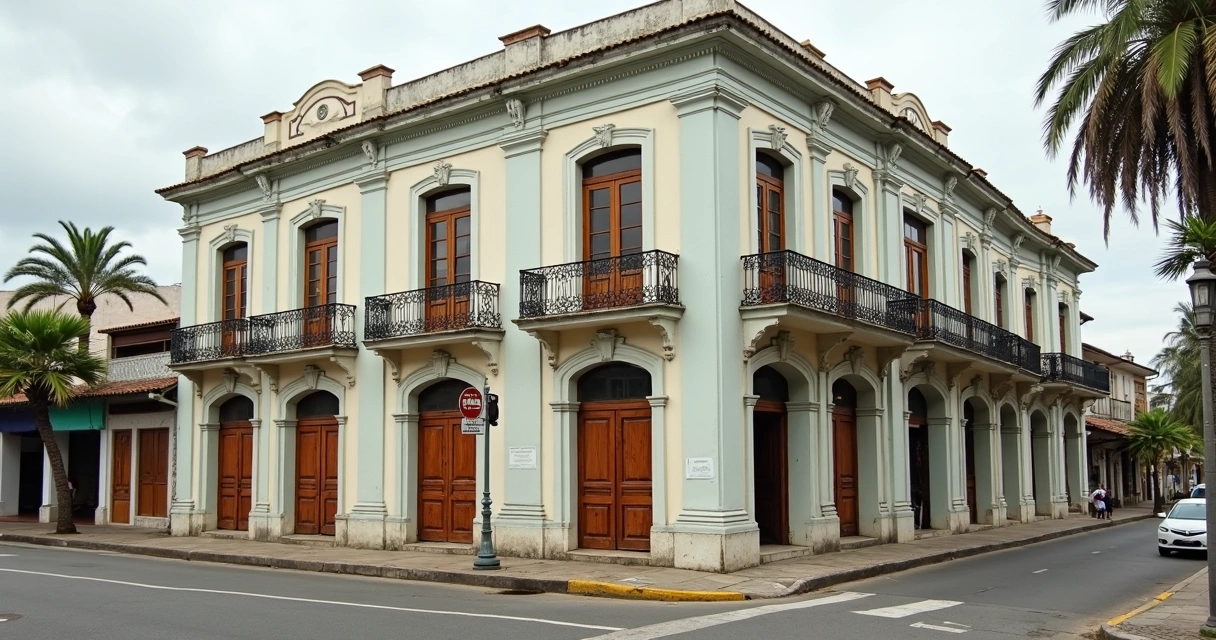 Casarão histórico no centro de Ilhéus