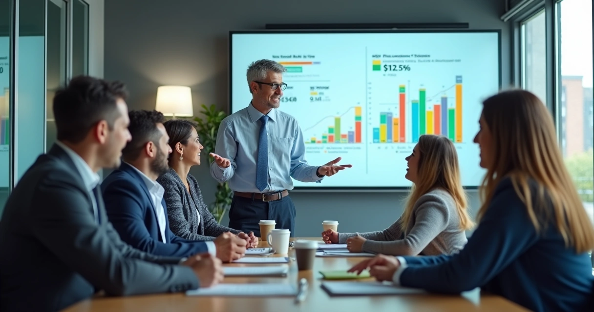 Apresentação de caso de sucesso de PME para gestores 