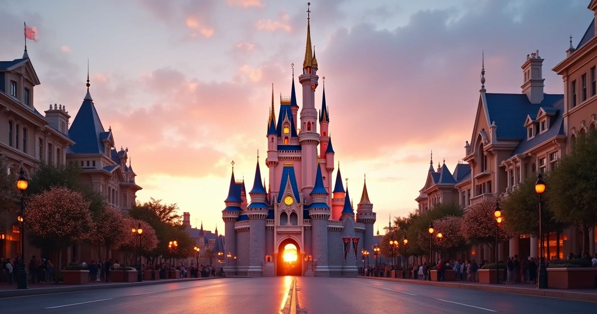 Castelo da Cinderela no Magic Kingdom em Orlando 