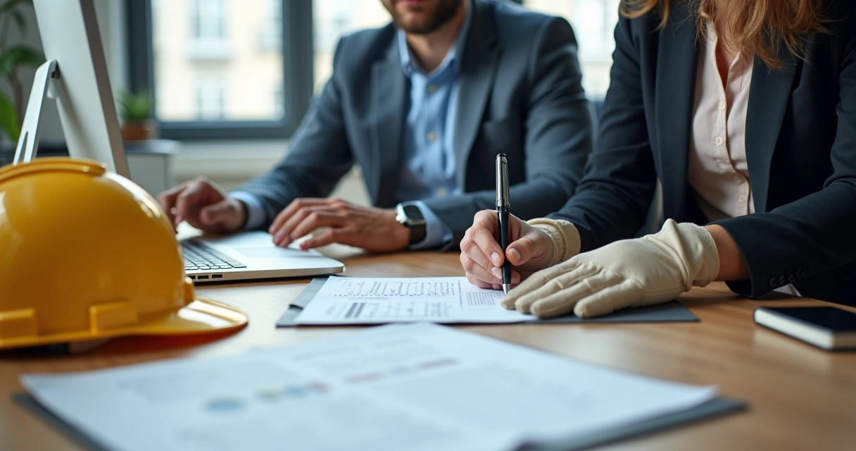 Preenchendo CAT em escritório de empresa 