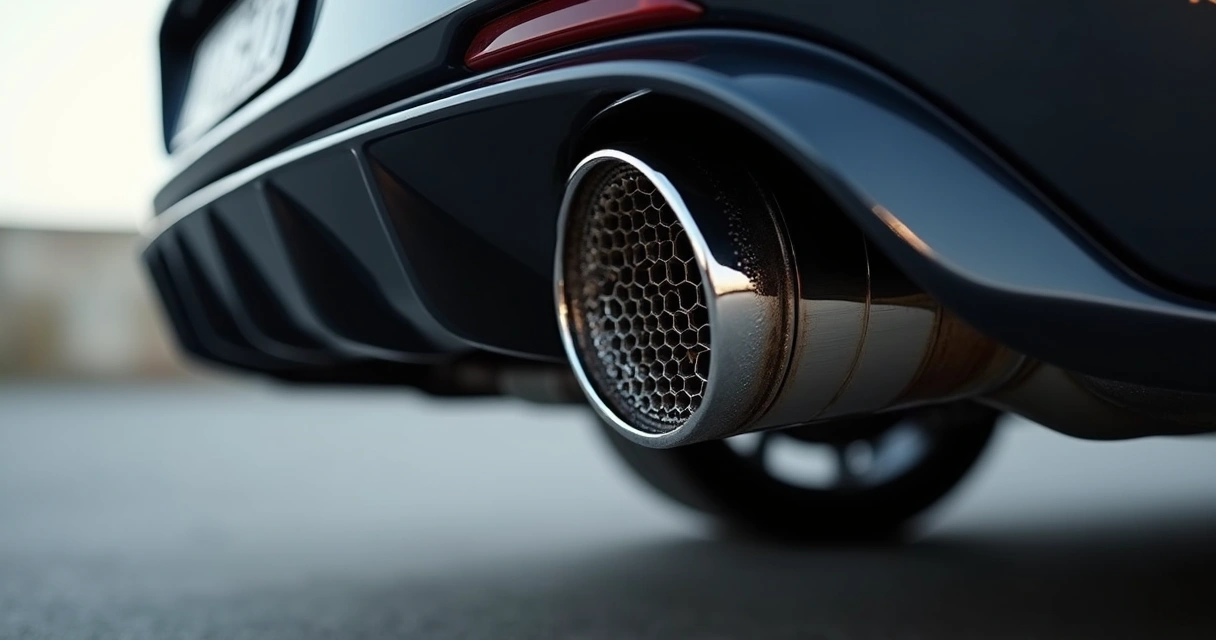 Estrutura interna de um catalisador automotivo 