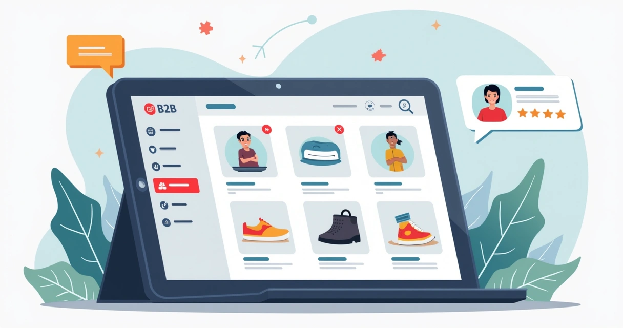 Catálogo digital com IA apresentando recomendações automáticas 