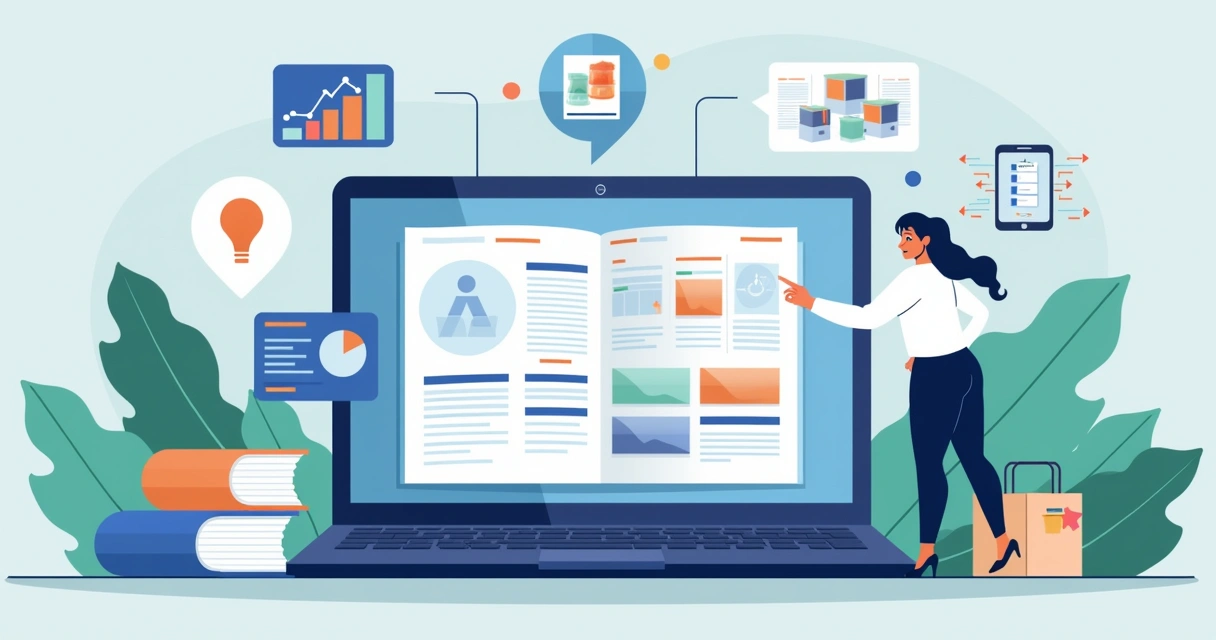 Catálogo digital B2B com produtos agrupados e sugestões complementares