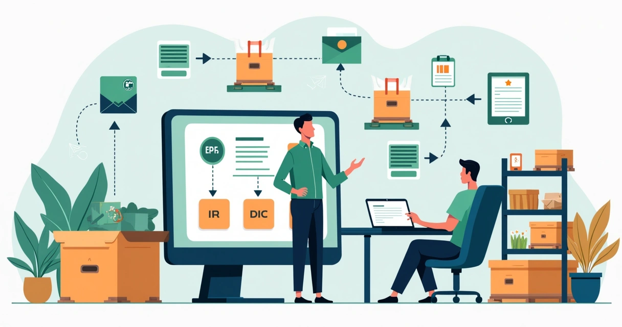 Catálogo integrado ao ERP com produtos e estoque