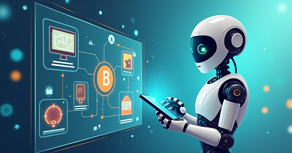 Catálogo digital sendo otimizado por inteligência artificial 