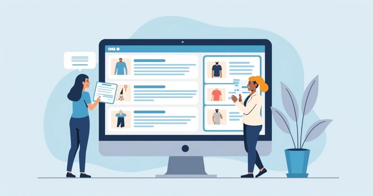 IA gerando descrição de produto para catálogo digital 