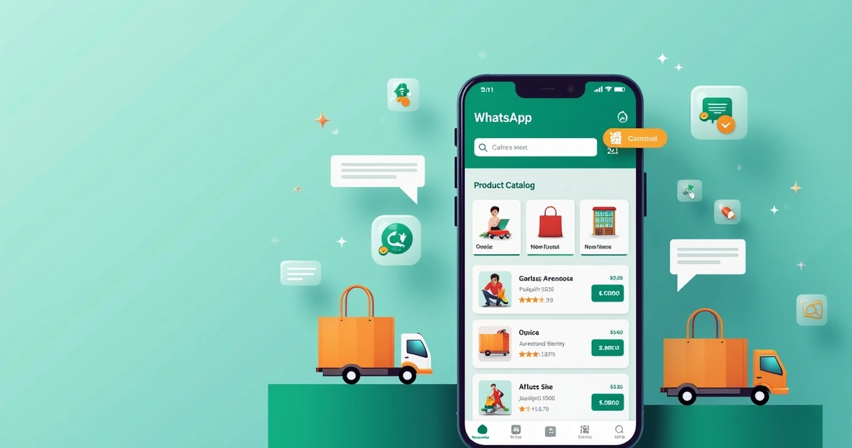 Catálogo de produtos no WhatsApp Business para pequenas empresas 
