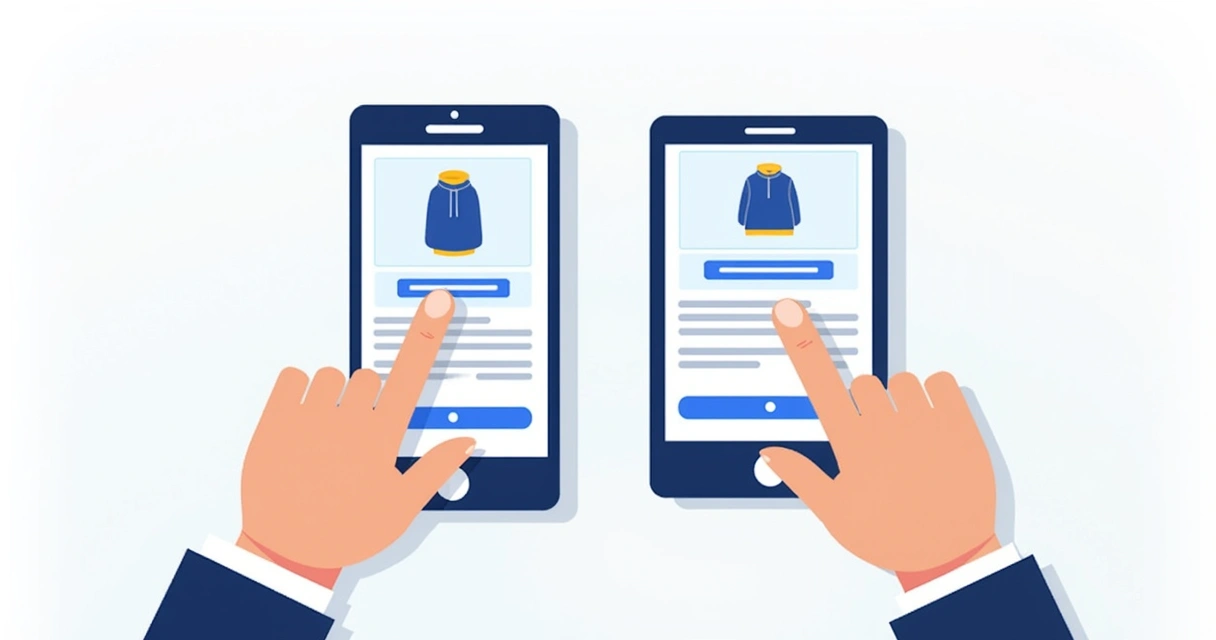 Catálogo digital responsivo em celular e tablet 
