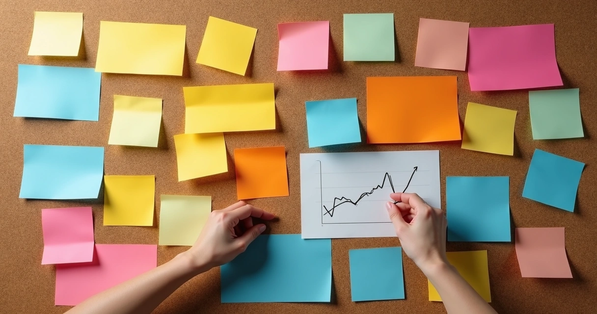 Quadro organizando feedbacks em diversas categorias