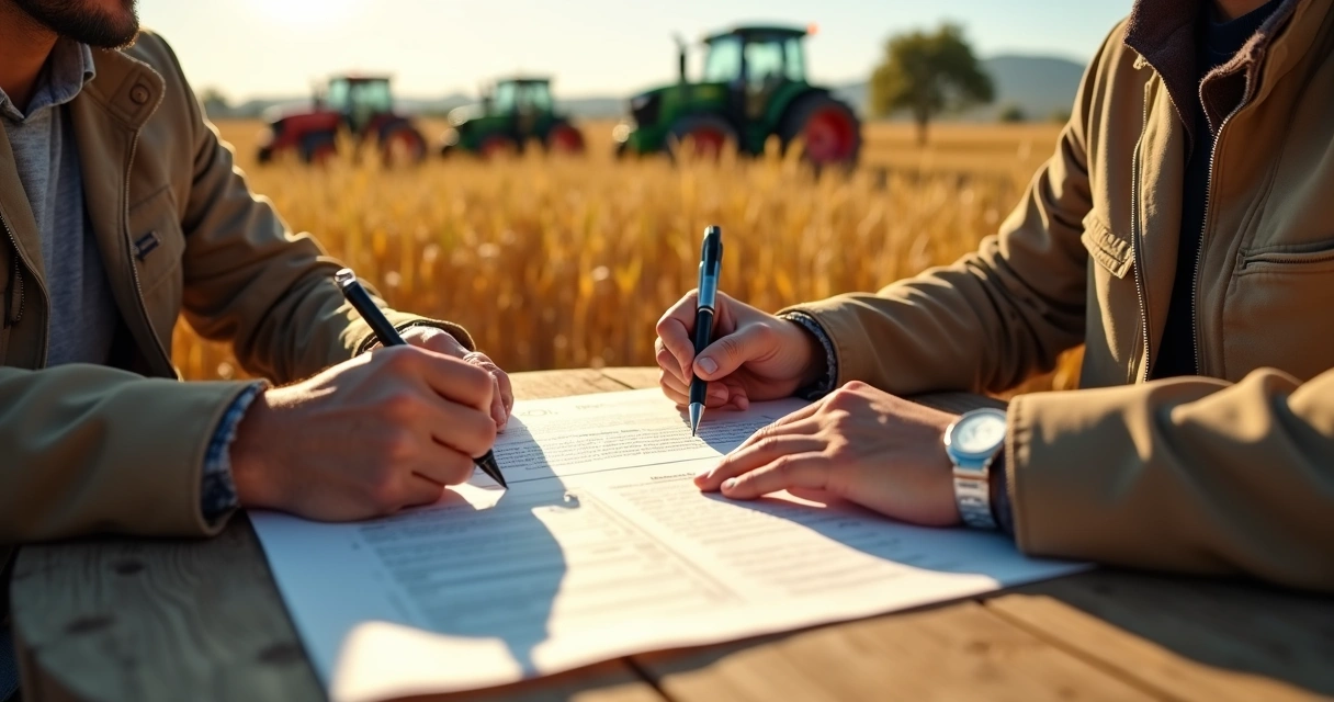 Cédula de Produto Rural e contrato em fazenda 