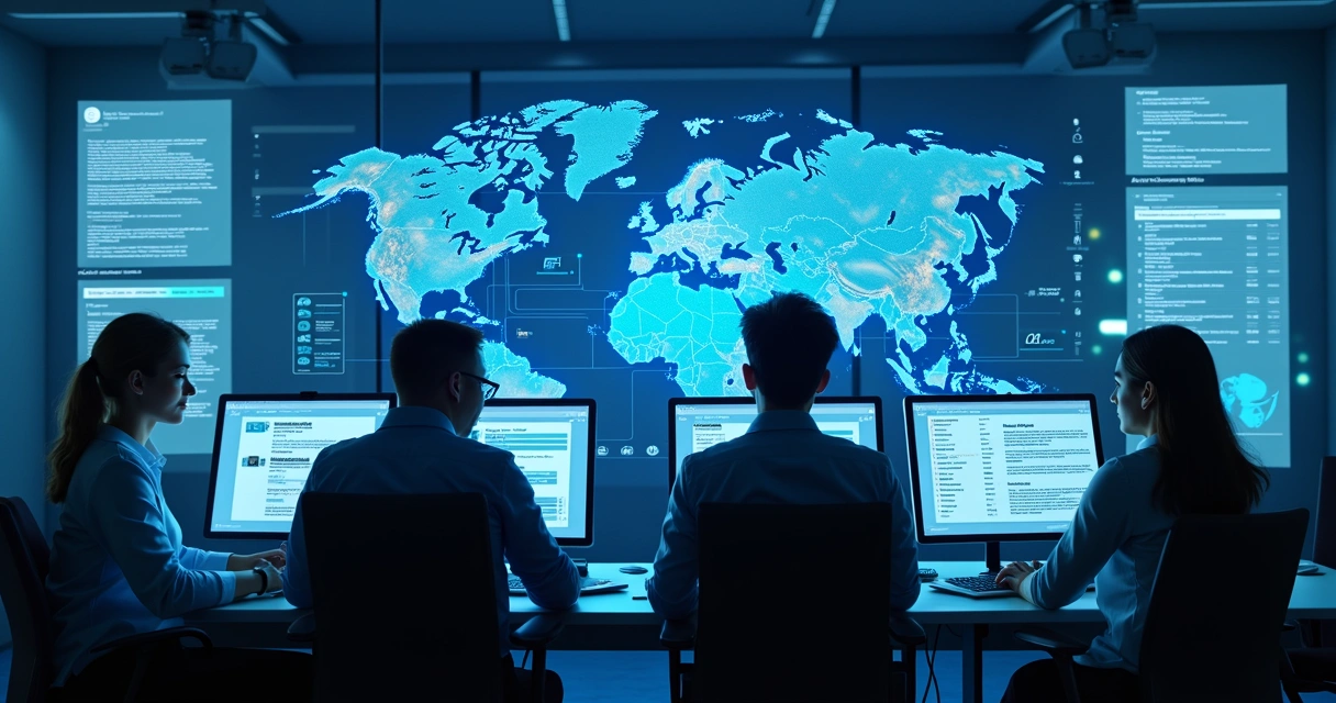 Central digital com múltiplos canais de atendimento integrados por IA 