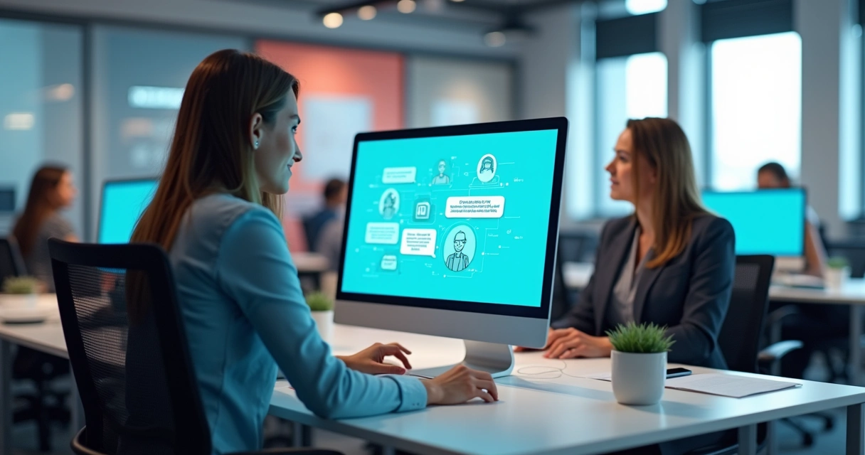 Central com atendente e chatbot em seguros 