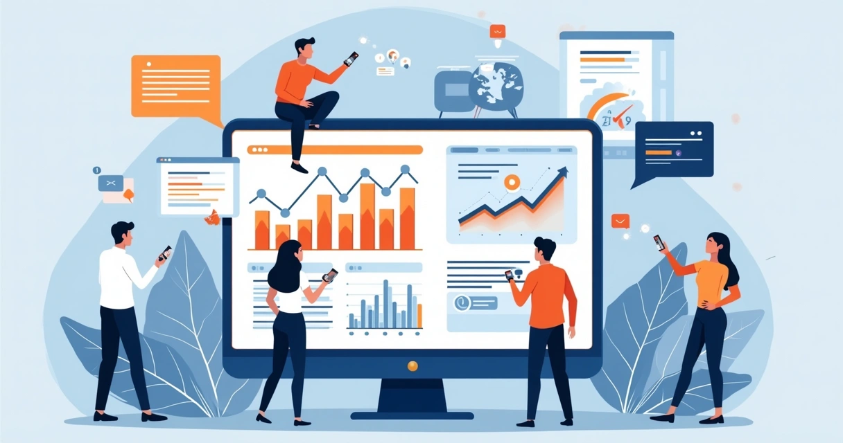 Painel centralizado de controle de leads e sinais de intenção 