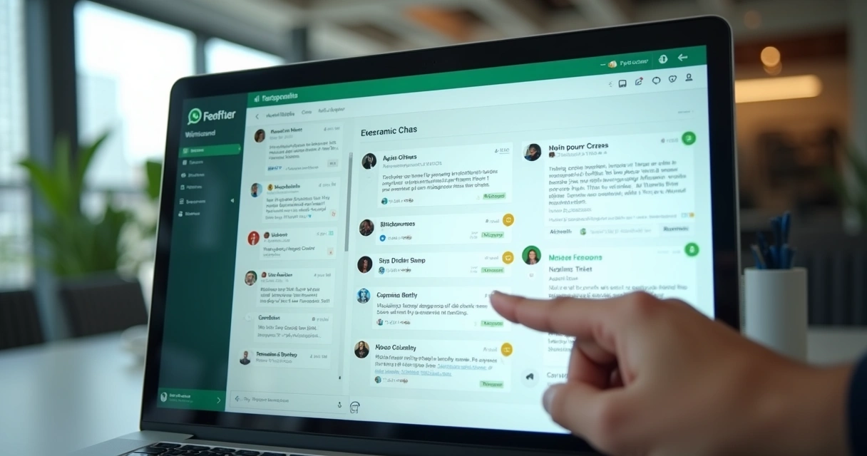 Centralização dos atendimentos via WhatsApp em uma plataforma digital 