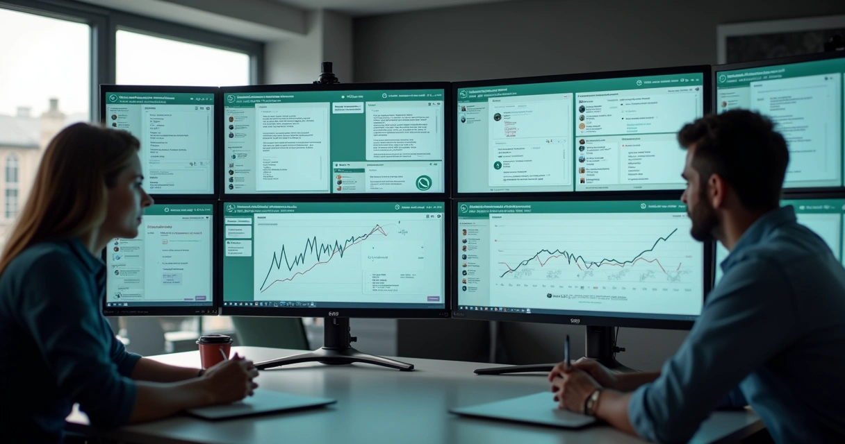 Centralização de atendimentos digitais em tela de computador e smartphone 