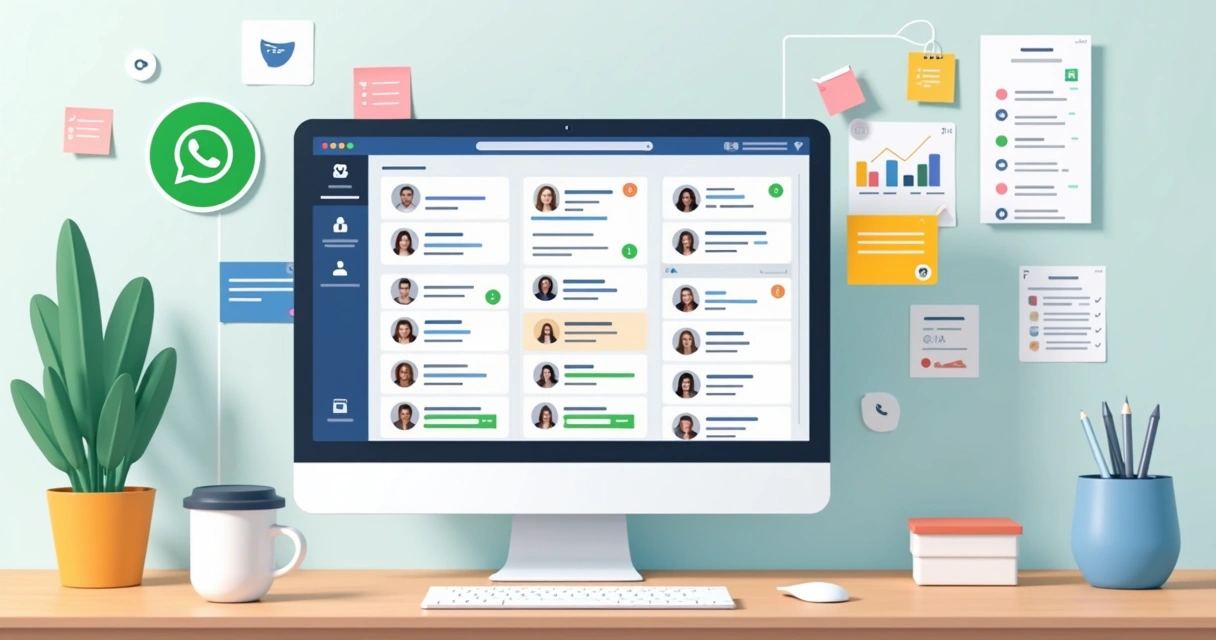 Painel integrado de atendimento digital unificando WhatsApp, Facebook e Instagram
