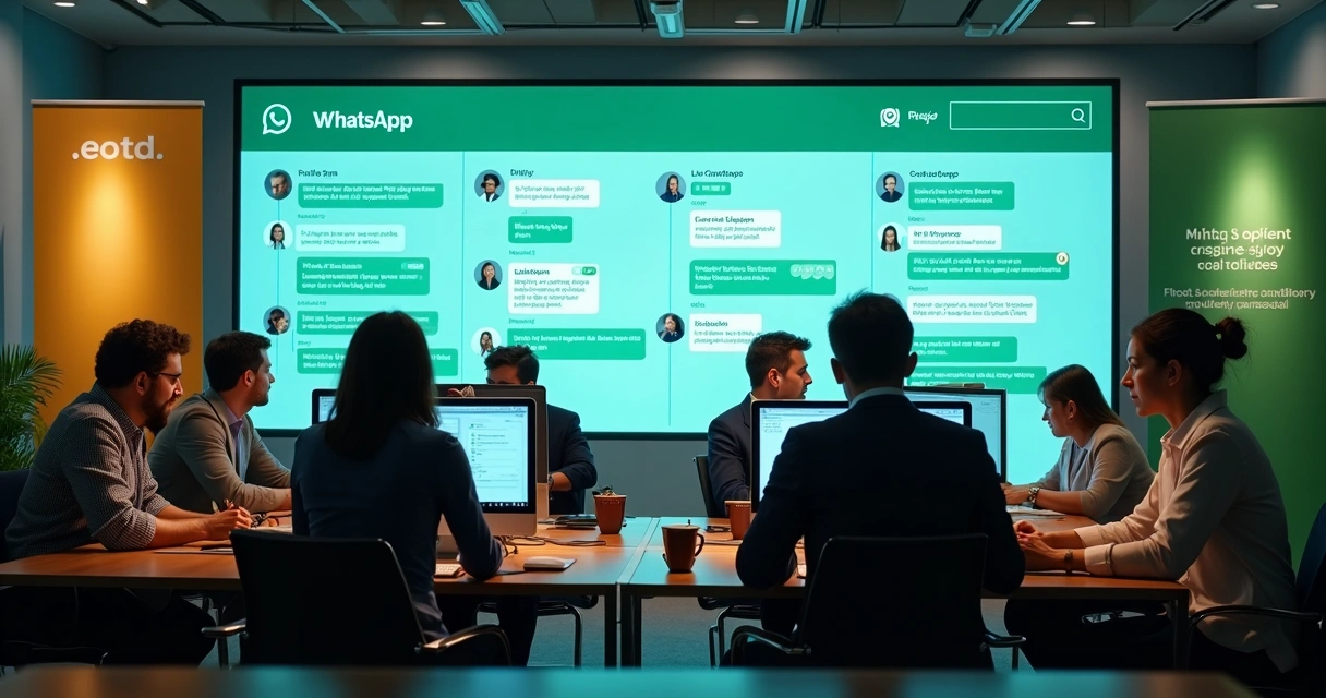 Painel centralizado para atendimento WhatsApp empresarial 