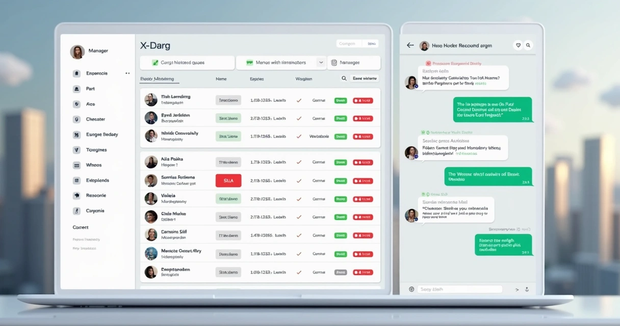Sistema digital centralizando protocolos de atendimento de diversos condomínios 