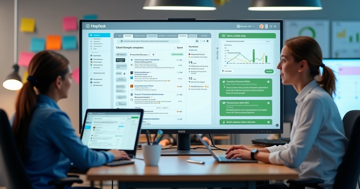 Painel com diversos canais de atendimento visualizados juntos 