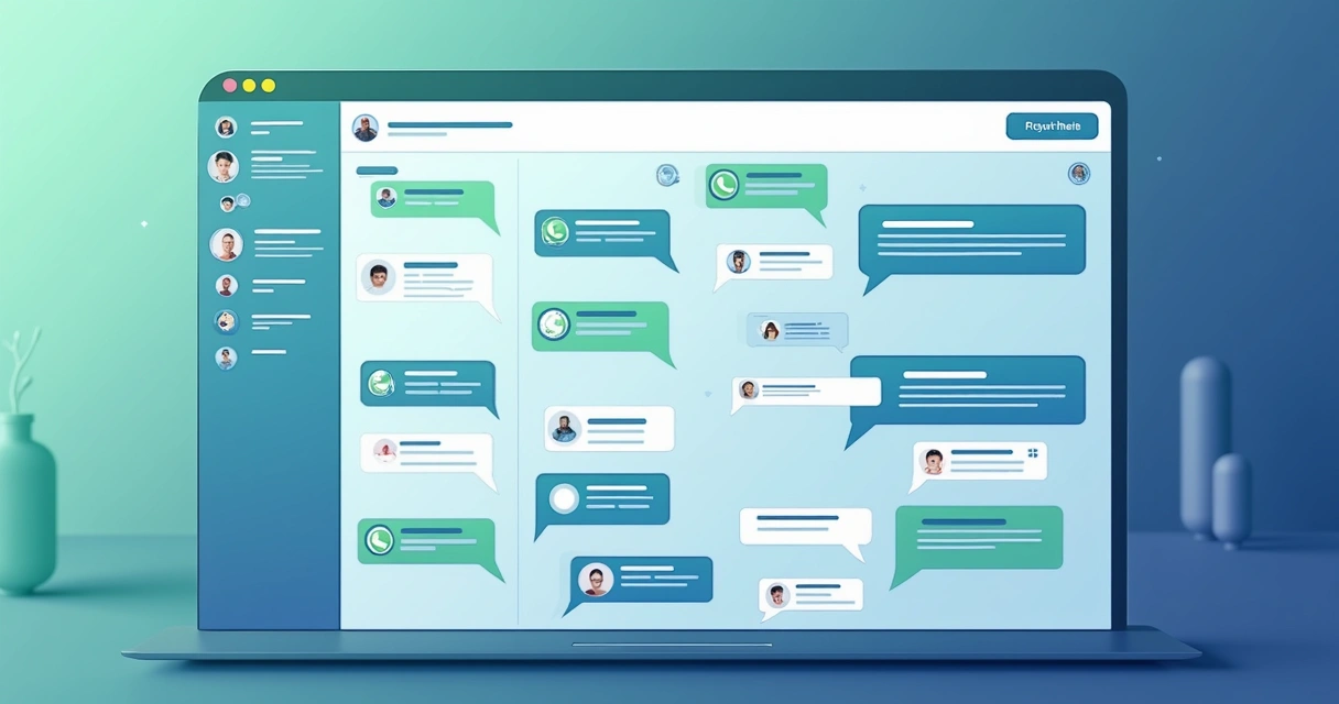Centralização de conversas de vários canais em um só painel de atendimento 