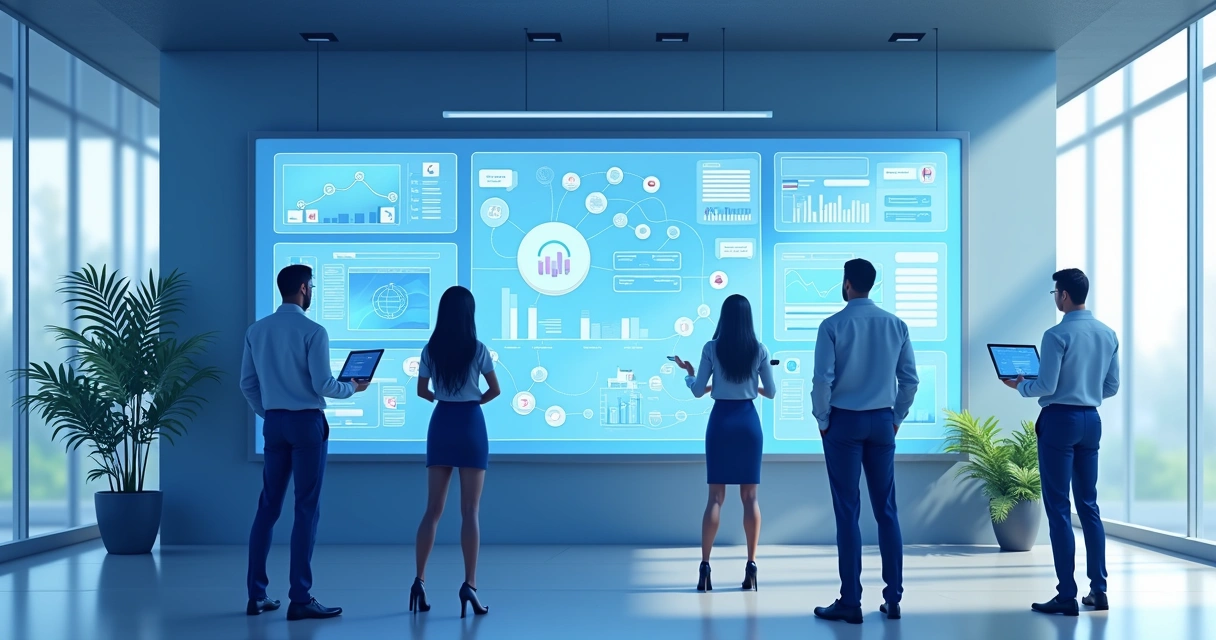 Tela de sistema centralizando chamados de TI