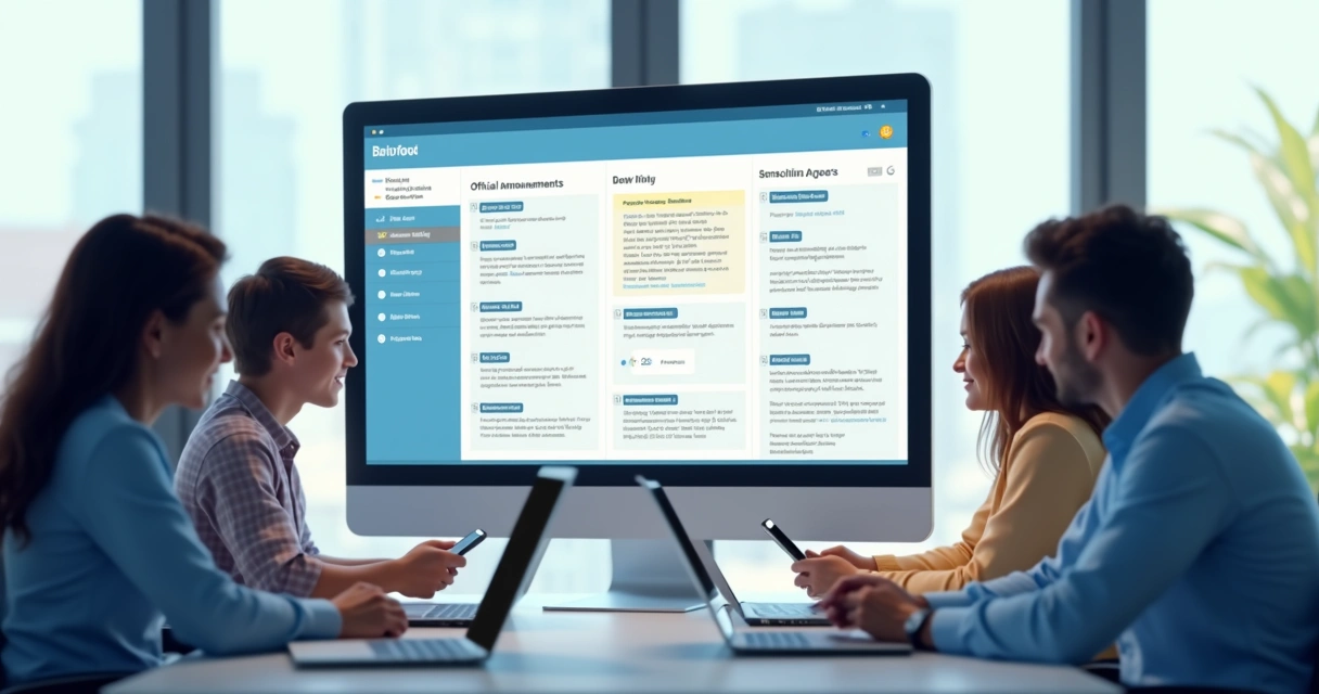 Painel online de comunicação do condomínio com mensagens e avisos centralizados 