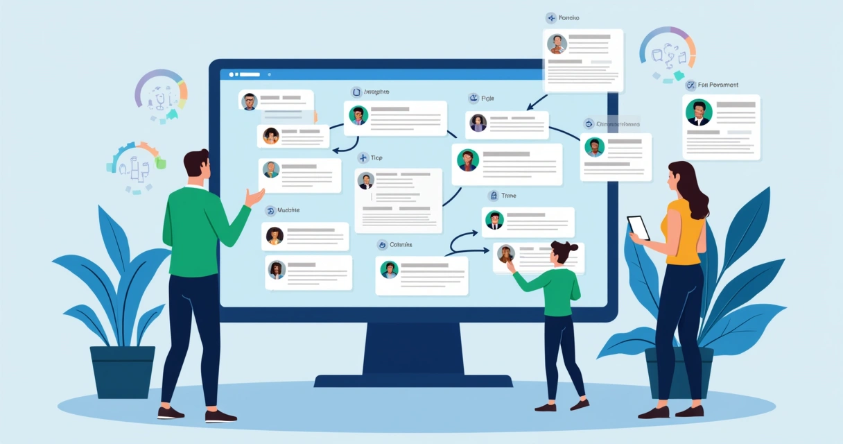 Interface do Chat Agendor organizando conversas com clientes