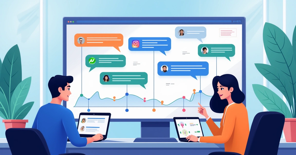 Centralização de conversas com diferentes canais no CRM 