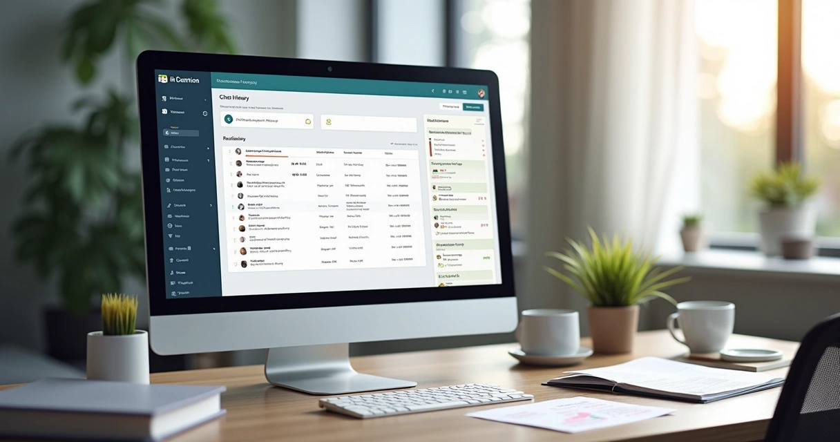 Tela de sistema centralizando dados de atendimento ao morador 