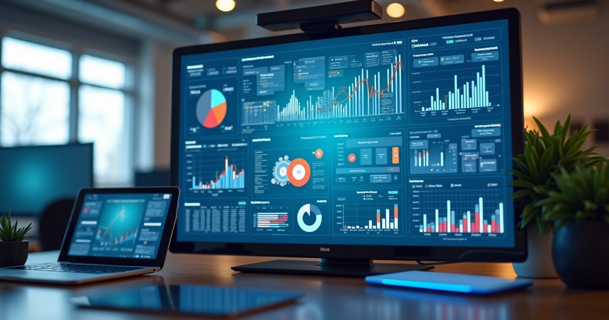 Painel centralizado de informações digitais integradas 