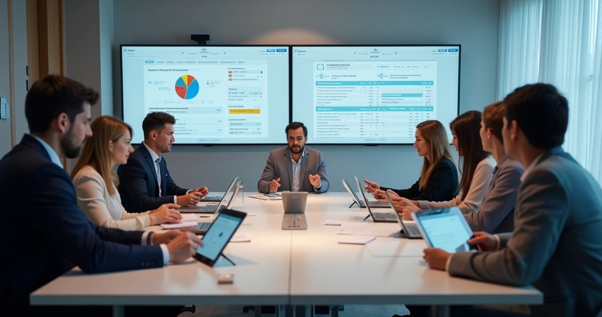 Centralização de protocolos digitais em condomínio moderno 