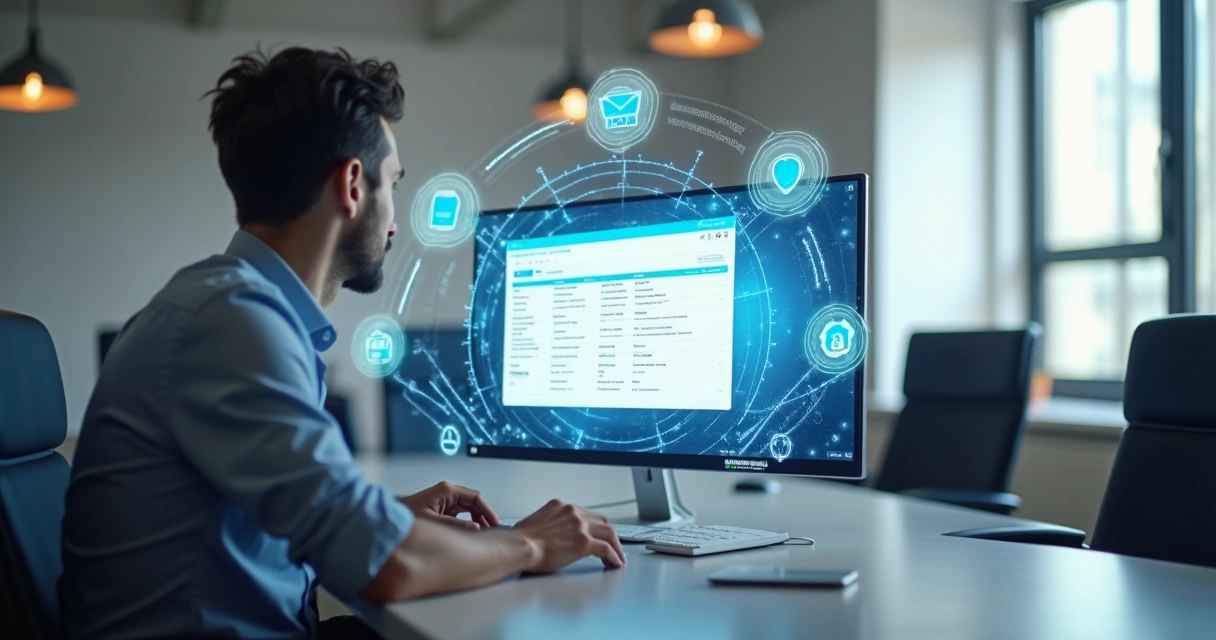 Vários canais de atendimento conectados a uma mesma plataforma de TI