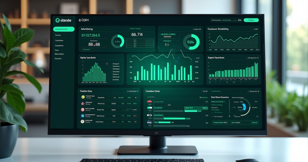 Centralized dashboard connecting sales, ads, and compliance data