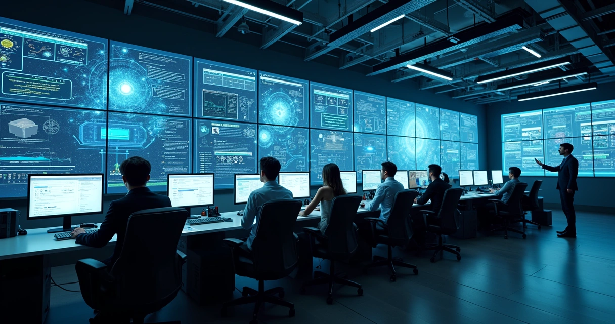 Centro de comando de TI integrando automação e monitoramento 