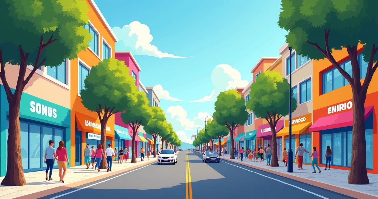 Movimentação de pessoas em rua comercial no Centro de Curitiba 