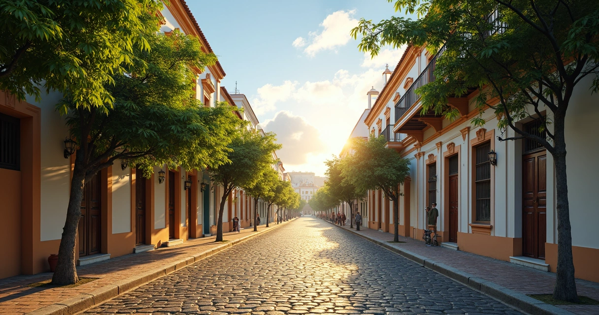 Centro histórico com casarões antigos em Ilhéus 