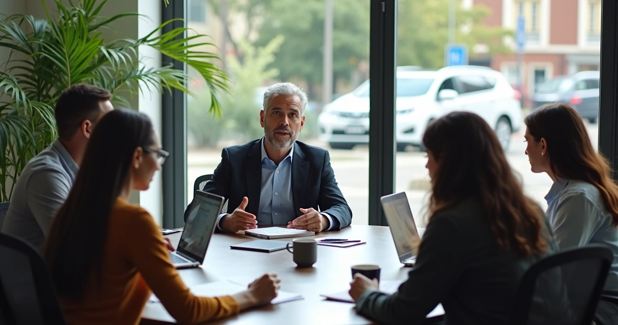 Reunião de PME brasileira liderada por CEO 