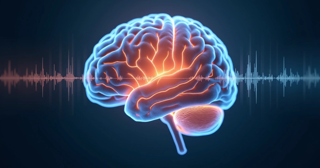 Ressonância magnética mostrando áreas do cérebro ativadas durante a meditação 