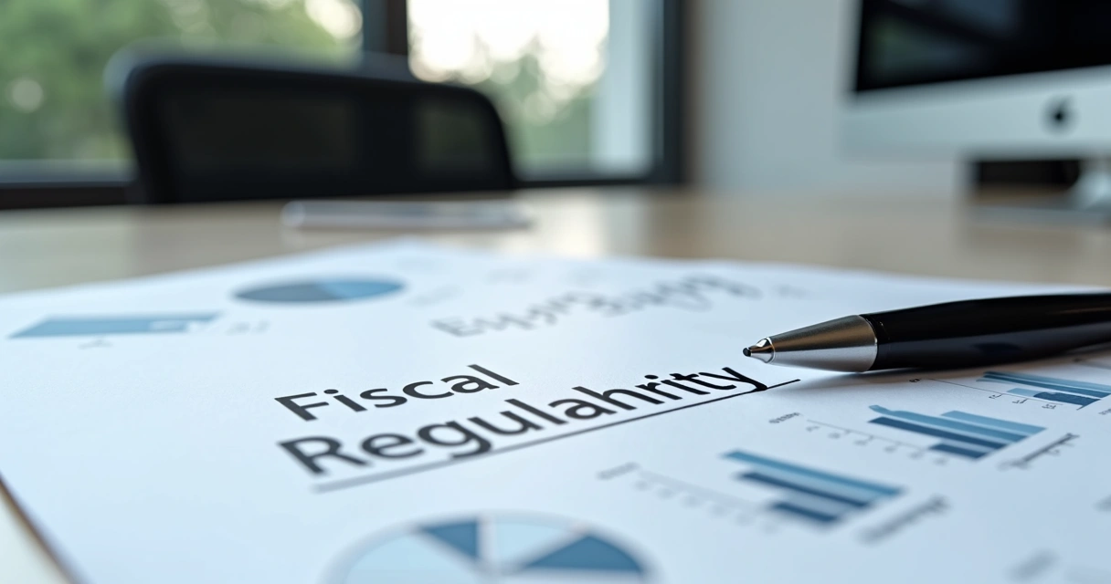 Certidão de regularidade fiscal impressa em cima da mesa com caneta 