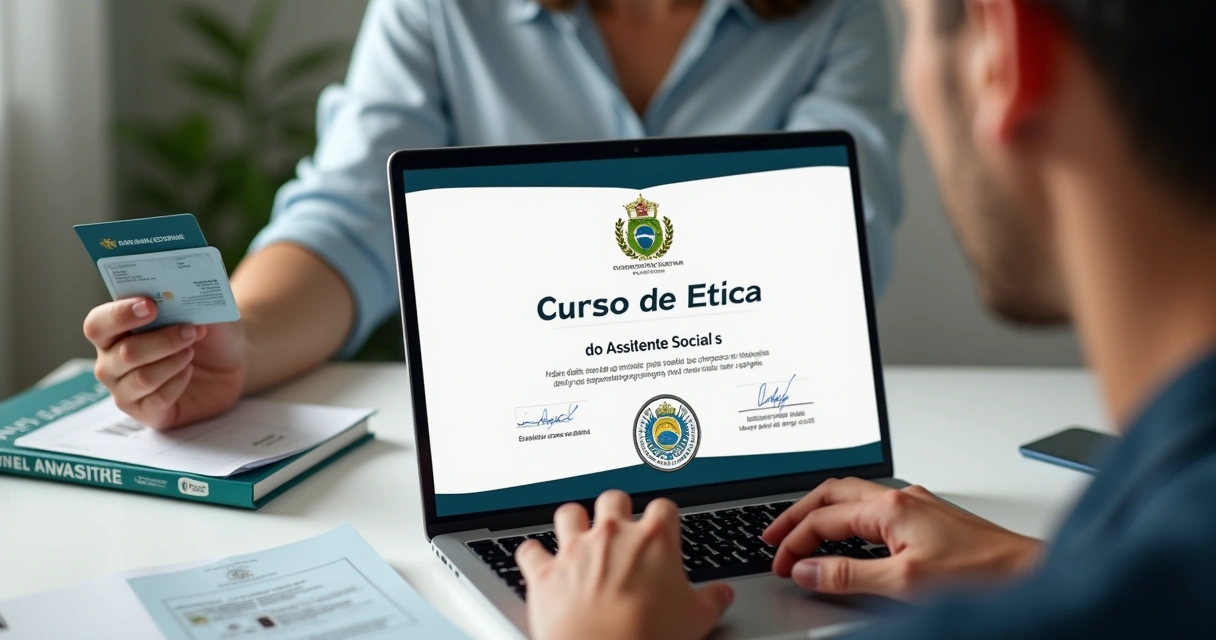 Emissão de certificado digital para assistente social 