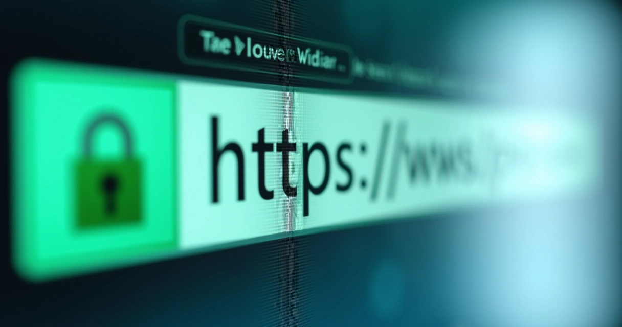 Ilustração de certificado SSL em site WordPress